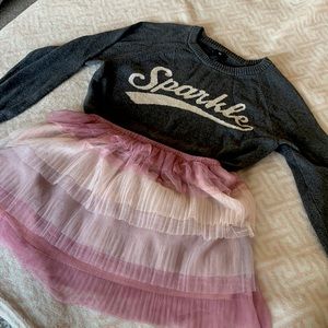 💕 Letterman Style Gap ‘Sparkle’ Sweater ✨